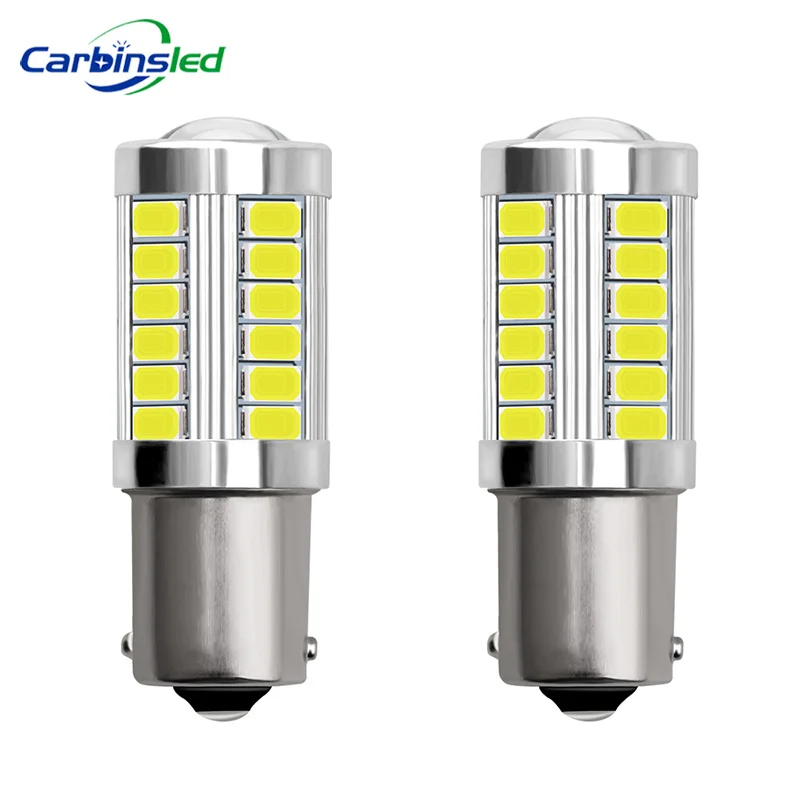 CARBINS LED Car 2pcs BA15S P21W 1156 White Bulb Backup Reverse Light 33-SMD 5630 Car Tail Bulb Brake Lights auto Reverse Lamp
CARBINS LED Car 2pcs BA15S P21W 1156 White Bulb Backup Reverse Light 33-SMD 5630 Car Tail Bulb Brake Lights auto Reverse Lamp