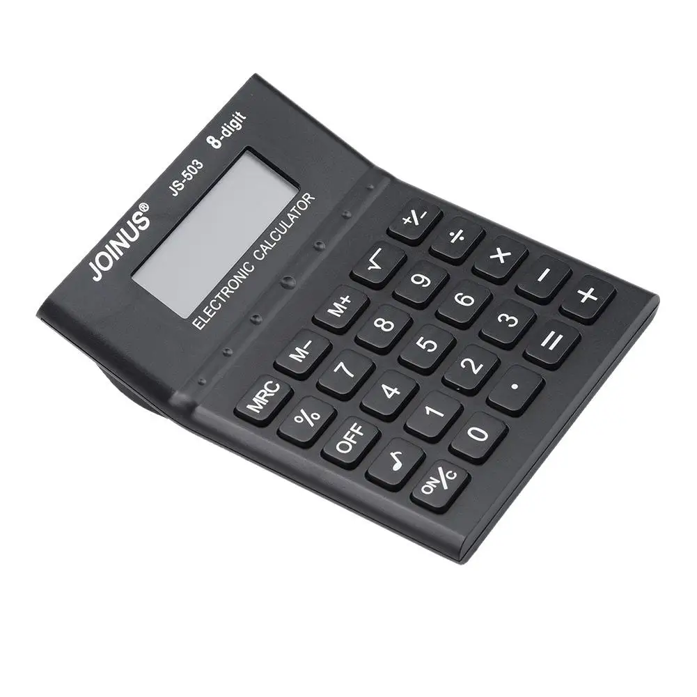 8-Digit Large Word Display Solar Power Calculator Durable Plastic Keys With The Solid And Delicate Metal Backplate Calculator
8-Digit Large Word Display Solar Power Calculator Durable Plastic Keys With The Solid And Delicate Metal Backplate Calculator