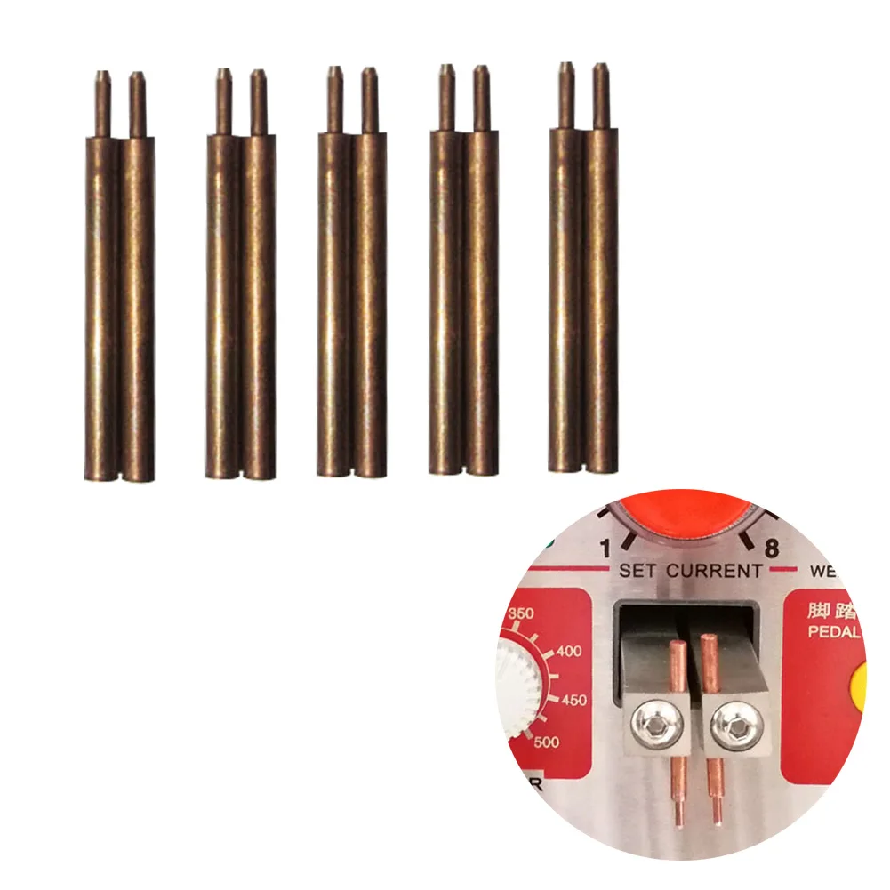 10pcs Replacement Spot Alumina Copper Welding Needle Battery No Spark Machine For Welding Pen Li-ion Cell Head For 709A 709AD
10pcs Replacement Spot Alumina Copper Welding Needle Battery No Spark Machine For Welding Pen Li-ion Cell Head For 709A 709AD