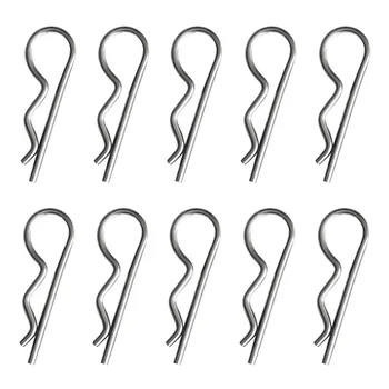 Mayitr 10pcs Spring Splitters Set Spring Pin Stainless Steel Opened Clip Wave Axle Split Spring Pin Securing R Clips
Mayitr 10pcs Spring Splitters Set Spring Pin Stainless Steel Opened Clip Wave Axle Split Spring Pin Securing R Clips