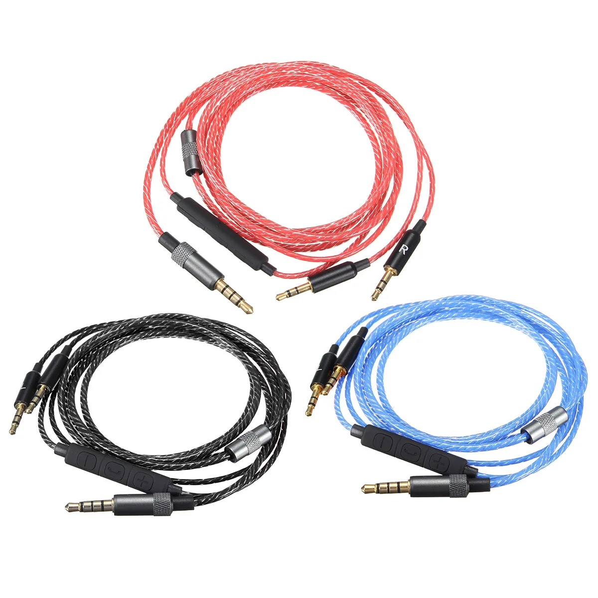 LEORY 1.2m Replacement Headphone Cable for Sol Republic Master Tracks HD V8 V10 V12 X3 Headphone Audio Cable with Microphone 
LEORY 1.2m Replacement Headphone Cable for Sol Republic Master Tracks HD V8 V10 V12 X3 Headphone Audio Cable with Microphone