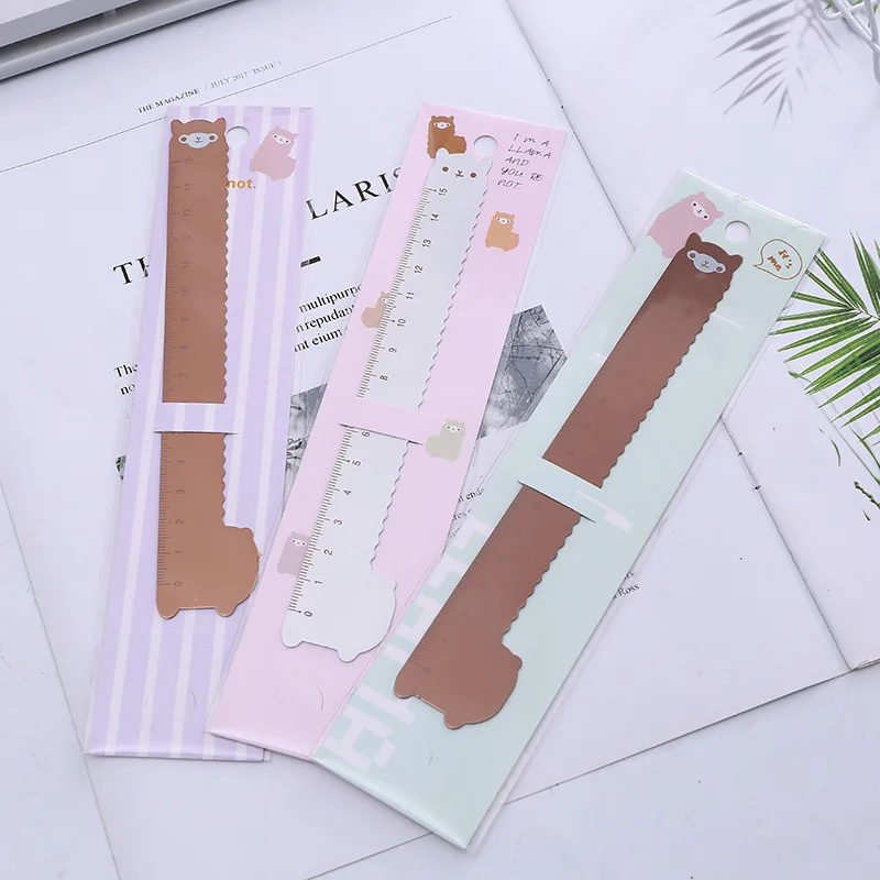 1PCS Exaggerate Long Neck Alpaca Stationery w51 Simple Student Supplies 15CM Metal AluminumStraight Ruler
1PCS Exaggerate Long Neck Alpaca Stationery w51 Simple Student Supplies 15CM Metal AluminumStraight Ruler