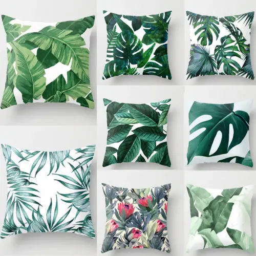 Home Textile Tropical Plant Rainforest Green Leaves Pillow Case Pillowcase Pillowslip Square Dec Flower Pillow Case
Home Textile Tropical Plant Rainforest Green Leaves Pillow Case Pillowcase Pillowslip Square Dec Flower Pillow Case