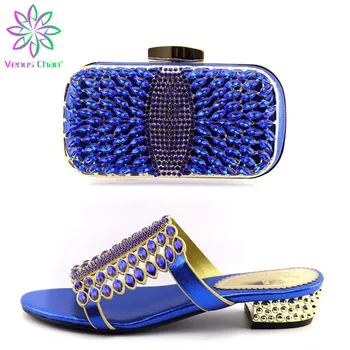 Blue Wedding Shoe and Bag Set African Women Shoes and Bag Set Design Italian Shoes with Matching Bag Set Decorated with Stone
Blue Wedding Shoe and Bag Set African Women Shoes and Bag Set Design Italian Shoes with Matching Bag Set Decorated with Stone