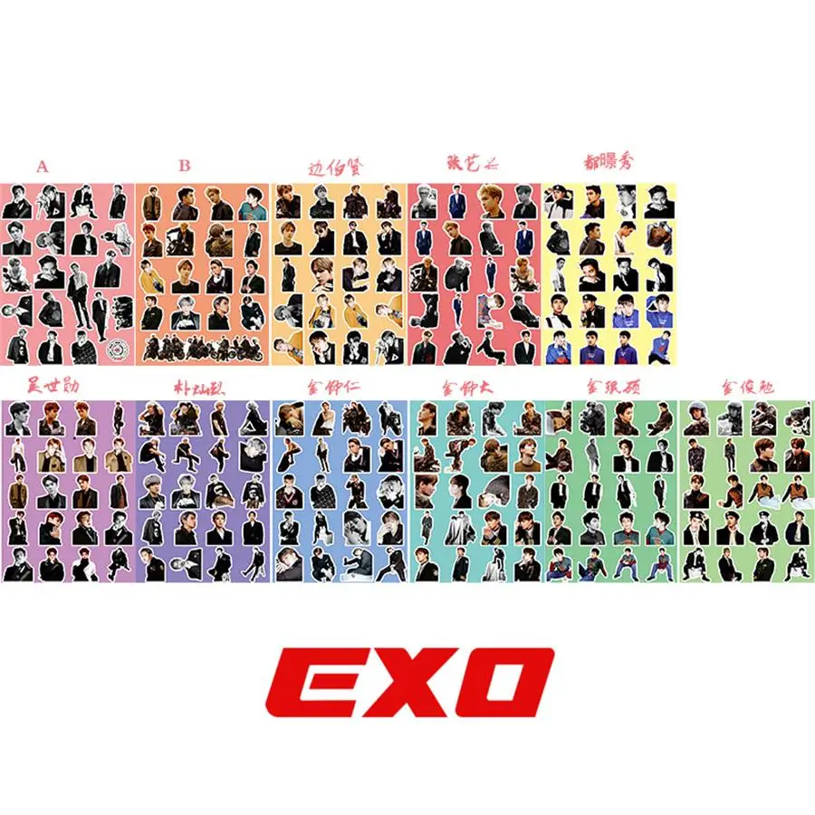 Kpop EXO Members Don't Mess Up My Tempo Photo Sticker for Mobile Phone Luggage Laptop Notebook DIY
Kpop EXO Members Don't Mess Up My Tempo Photo Sticker for Mobile Phone Luggage Laptop Notebook DIY