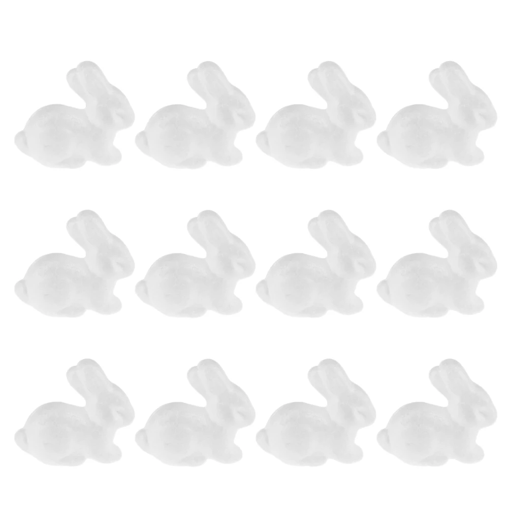12pcs 6.5cm Unadorned Foam Rabbit Styrofoam Toy Decoration For Crafting Modeling Projects
12pcs 6.5cm Unadorned Foam Rabbit Styrofoam Toy Decoration For Crafting Modeling Projects
