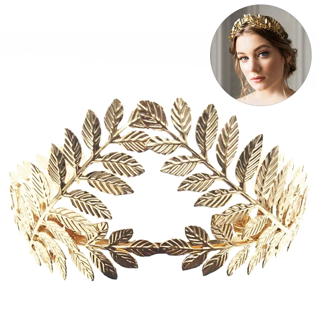 2019 New Elegant Baroque Gold Metal Leaves Hairband Headpiece Crown Tiaras with Forehead jewelry Bridal Wedding Hair Accessories
2019 New Elegant Baroque Gold Metal Leaves Hairband Headpiece Crown Tiaras with Forehead jewelry Bridal Wedding Hair Accessories