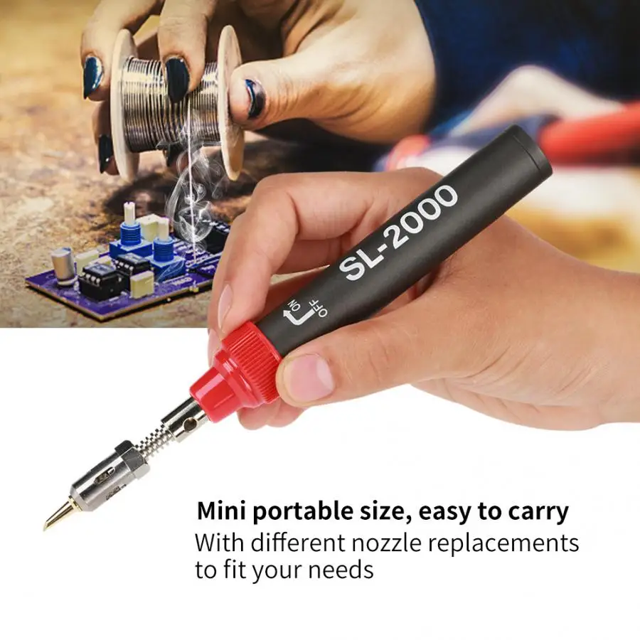 Tig Welding Torch Portable Cordless Pure Butane Welding Pen Gas Soldering Iron Blow torch Soldering Tip Welding Tools
Tig Welding Torch Portable Cordless Pure Butane Welding Pen Gas Soldering Iron Blow torch Soldering Tip Welding Tools