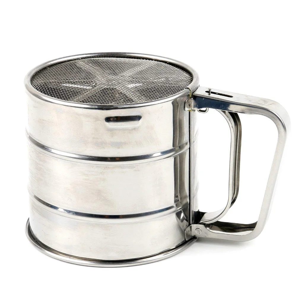Stainless Steel Cup Shape Flour Sieve Flour Sifter Shaker Icing Sugar Powder Bakeware Strainer Kitchen Baking Pastry Tools
Stainless Steel Cup Shape Flour Sieve Flour Sifter Shaker Icing Sugar Powder Bakeware Strainer Kitchen Baking Pastry Tools