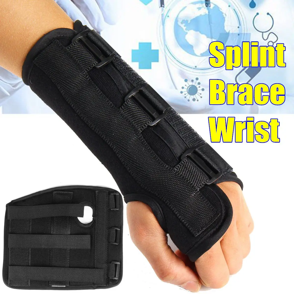 1Pcs Carpal Tunnel Medical Wrist Support Brace Support Pads Sprain Forearm Splint for Band Strap Protector Safe Wrist Support
1Pcs Carpal Tunnel Medical Wrist Support Brace Support Pads Sprain Forearm Splint for Band Strap Protector Safe Wrist Support