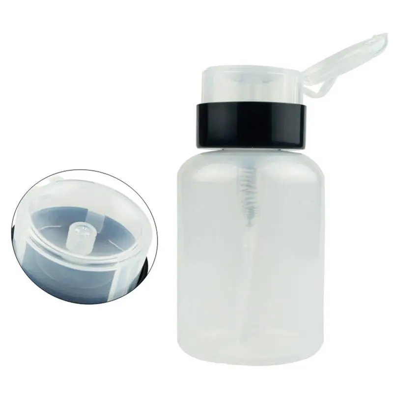 210ML Nail Art Empty Bottle Pump Container Storage Dispenser Liquid Acrylic Polish Gel Remover Cleaner Portable Manicure Tool
210ML Nail Art Empty Bottle Pump Container Storage Dispenser Liquid Acrylic Polish Gel Remover Cleaner Portable Manicure Tool