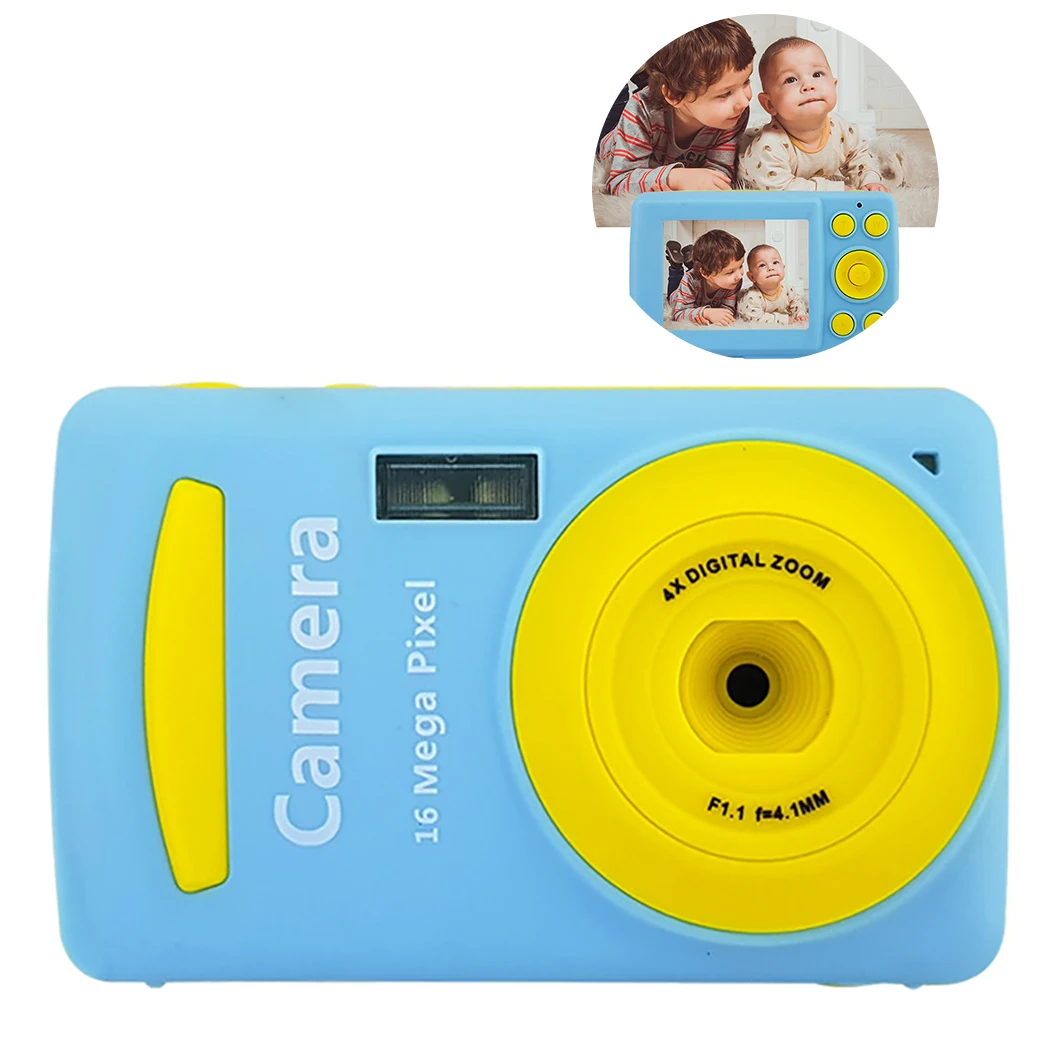 2.4 inch IPS HD screen Kid Camera Toys Mini Lovely Kids Anti-shake Digital Max Memory Expansion Card for Child Gift | Игрушки и хобби