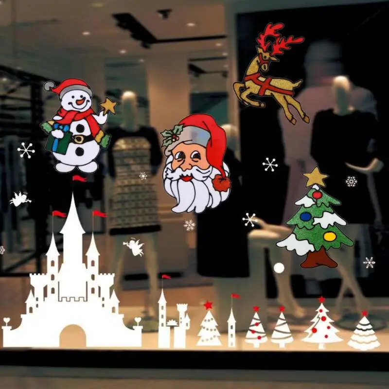 1PC Christmas Silicone Window Stickers Furniture Refrigerator Cartoon Stickers Snowman Elk Christmas Decoration For Home
1PC Christmas Silicone Window Stickers Furniture Refrigerator Cartoon Stickers Snowman Elk Christmas Decoration For Home