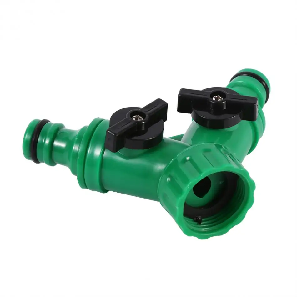 New 2-Way Tee Hose Pipe Splitter Adapter Y Connector Adaptor Switch Garden Watering Drip Irrigation 3/4
New 2-Way Tee Hose Pipe Splitter Adapter Y Connector Adaptor Switch Garden Watering Drip Irrigation 3/4