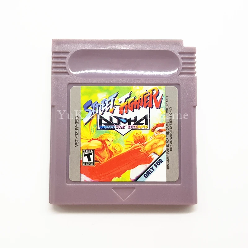 Video Game Cartridge Card Street Fighter Alpha Warrior's Dreams for 16 Bit Game Console US/EU Version English Language
Video Game Cartridge Card Street Fighter Alpha Warrior's Dreams for 16 Bit Game Console US/EU Version English Language