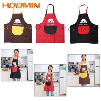 HOOMIN Home Kitchen Chef Restaurant Waiter Apron Cute Cooking Apron With Pockets Fashion Cartoon Bear Microfiber Aprons
HOOMIN Home Kitchen Chef Restaurant Waiter Apron Cute Cooking Apron With Pockets Fashion Cartoon Bear Microfiber Aprons