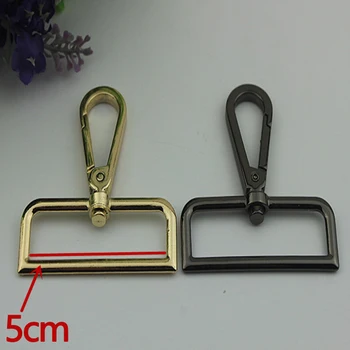 30pcs/lot 50mm( Interior) Gold, Gun Black Metal Carabiner Swivel Clasps Trigger Clips Snap Hooks For Bag Straps Diy Accessories
30pcs/lot 50mm( Interior) Gold, Gun Black Metal Carabiner Swivel Clasps Trigger Clips Snap Hooks For Bag Straps Diy Accessories