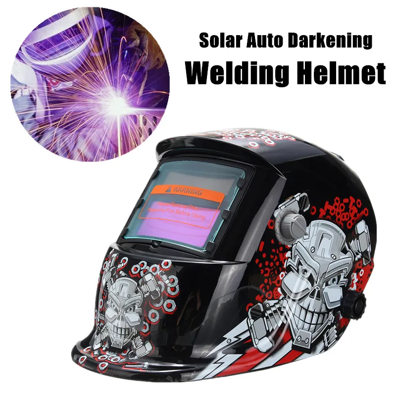New Solar Auto Darkening Welding Helmet Tig Mask Grinding Welding Mask Machine Clown Pattern Welding Helmets
New Solar Auto Darkening Welding Helmet Tig Mask Grinding Welding Mask Machine Clown Pattern Welding Helmets