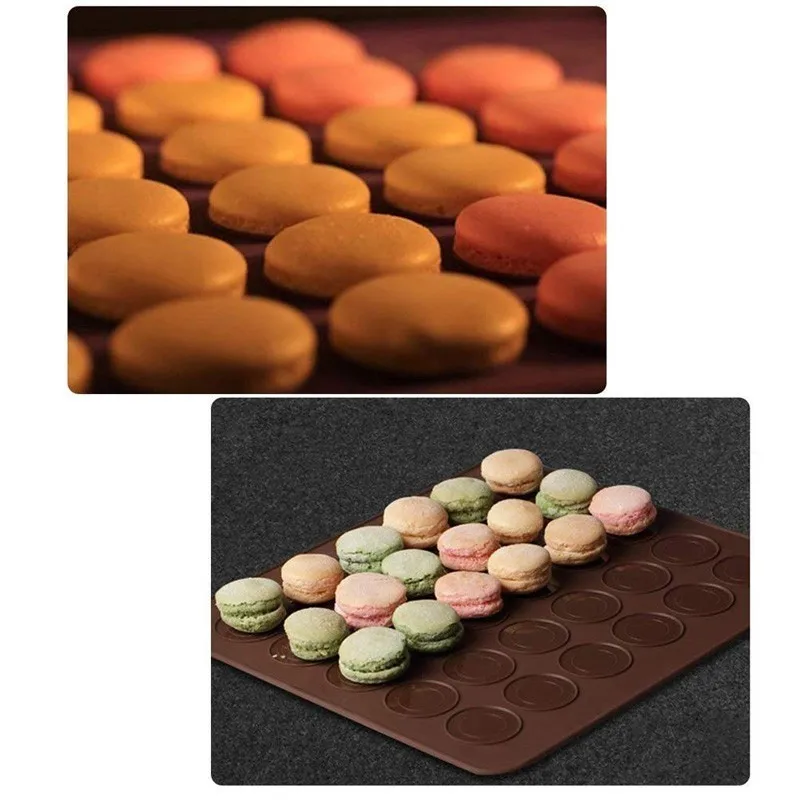 30-cavity Silicone Macaron Mat DIY Cake Mold Sheet Pastry Tools Baking Accessories
30-cavity Silicone Macaron Mat DIY Cake Mold Sheet Pastry Tools Baking Accessories