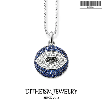 Link Chain Necklace Turkish Eye, 2018 New Fashion 925 Sterling Silver Jewelry Classic Gift For Women Boy Girls
Link Chain Necklace Turkish Eye, 2018 New Fashion 925 Sterling Silver Jewelry Classic Gift For Women Boy Girls