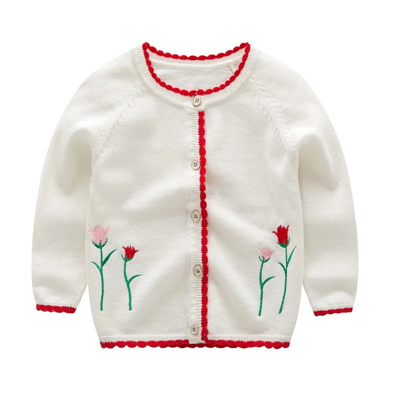 Mioigee 2019 Baby Knitted Cardigan Sweater for Girls Children Clothing Kids Spring Autumn Clothes Outerwear Flower Sweaters 2-6T
Mioigee 2019 Baby Knitted Cardigan Sweater for Girls Children Clothing Kids Spring Autumn Clothes Outerwear Flower Sweaters 2-6T