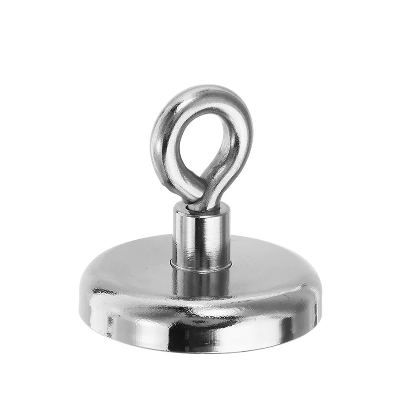 1Pcs 42mmx40mm 68kg Neodymium Recovery Magnet Metal Detector Claw Hook Magnet Searching Strong Magnet Pot Treasure Fishing
1Pcs 42mmx40mm 68kg Neodymium Recovery Magnet Metal Detector Claw Hook Magnet Searching Strong Magnet Pot Treasure Fishing