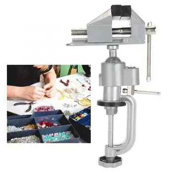 Professional 360 Degree Small Rotary Vise Universal Table Workbench Clamp Steel Jewelry DIY Repair Making Accessory Tools a
Professional 360 Degree Small Rotary Vise Universal Table Workbench Clamp Steel Jewelry DIY Repair Making Accessory Tools a