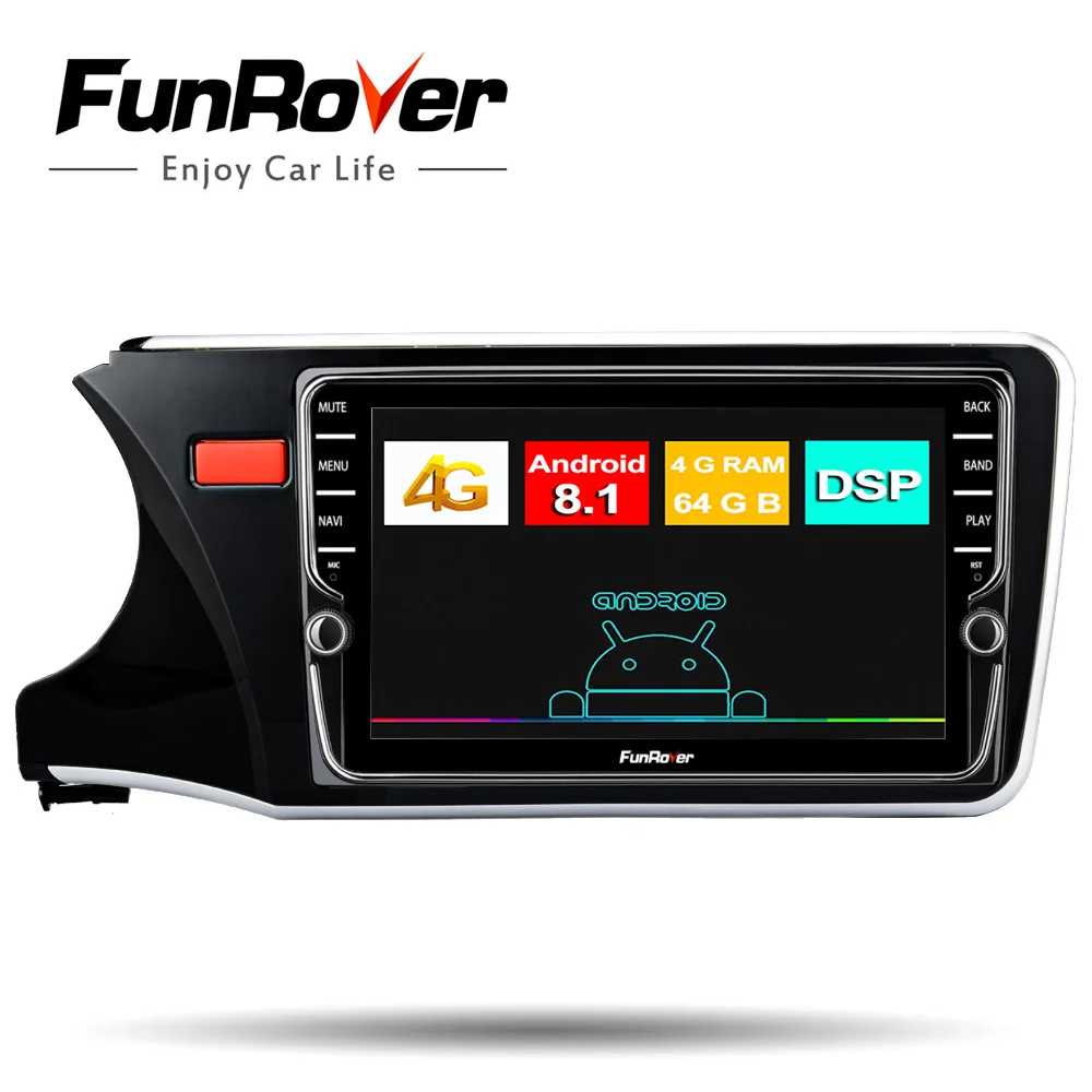 Funrover 2 din android 8.1 car radio gps multimedia player for Honda City 2014-2017 dvd navigation navi autoradio vedio DSP RDS
Funrover 2 din android 8.1 car radio gps multimedia player for Honda City 2014-2017 dvd navigation navi autoradio vedio DSP RDS