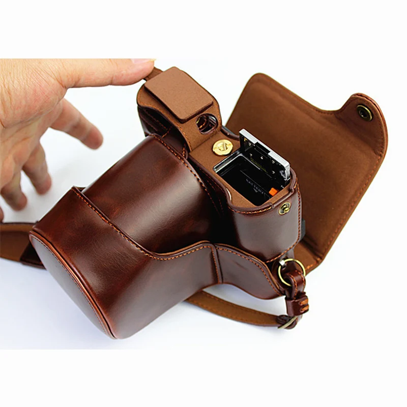 PU Leather Retro Camera Bag Cases Cover Camera Cases for Fujifilm Fuji X-T10 18-55mm 16-50mmII XT20 XT-20 XT30 XT-30 Camera Bags
PU Leather Retro Camera Bag Cases Cover Camera Cases for Fujifilm Fuji X-T10 18-55mm 16-50mmII XT20 XT-20 XT30 XT-30 Camera Bags