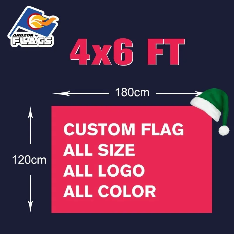 4x6FT Custom Advertising Hand Flag Free HD Design Digital Printing 120X180cm 100D Polyester All Styles and Logos Customize LGBT
4x6FT Custom Advertising Hand Flag Free HD Design Digital Printing 120X180cm 100D Polyester All Styles and Logos Customize LGBT