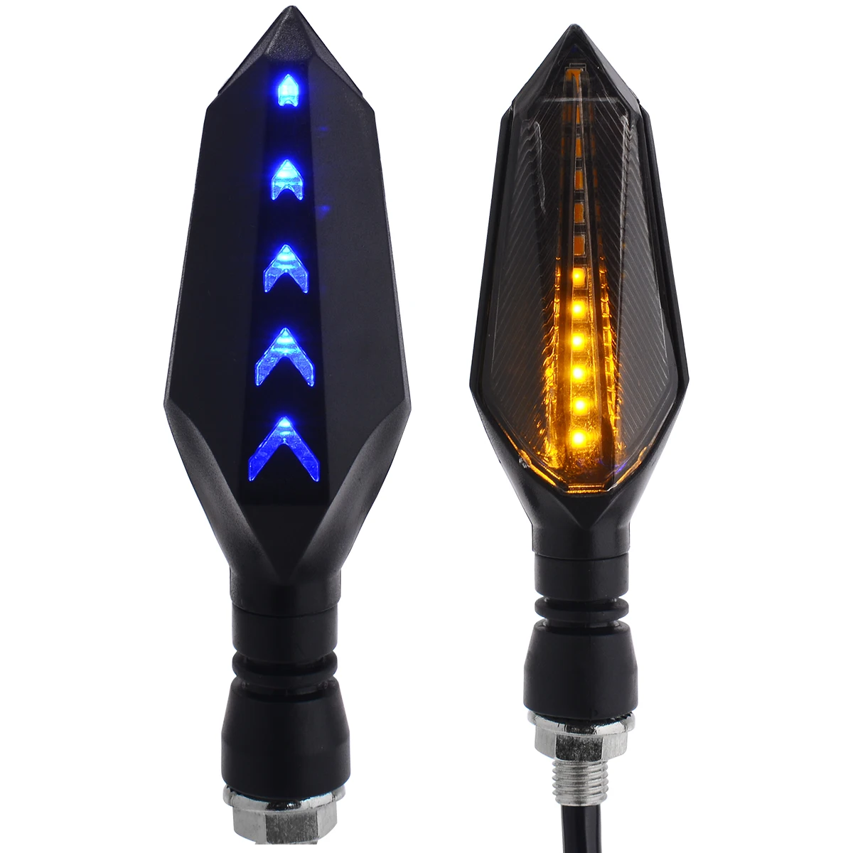 1pair Amber Water Flowing Motorcycle LED Turn Signal Light Blue Arrow Direction Indicator Lamp For Honda For Suzuki For BMW
1pair Amber Water Flowing Motorcycle LED Turn Signal Light Blue Arrow Direction Indicator Lamp For Honda For Suzuki For BMW