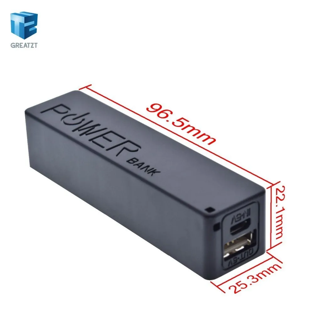 USB Power Bank Case Kit 18650 Battery Charger DIY Box Shell Kit Black For Arduino
USB Power Bank Case Kit 18650 Battery Charger DIY Box Shell Kit Black For Arduino