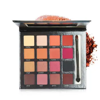 16 Color Palette Make up Palette Matte Shimmer Pigmented Eye Shadow Powder Shimmer Glitter Eye Shadow Powder Matt Eyeshadow
16 Color Palette Make up Palette Matte Shimmer Pigmented Eye Shadow Powder Shimmer Glitter Eye Shadow Powder Matt Eyeshadow