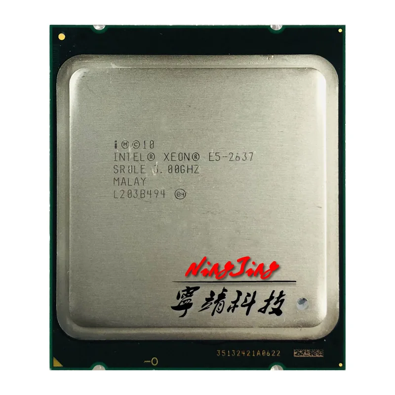 Двухъядерный процессор Intel Xeon E5 2637 3 0 GHz четырехъядерный 5M 80W LGA 2011|Процессоры| |