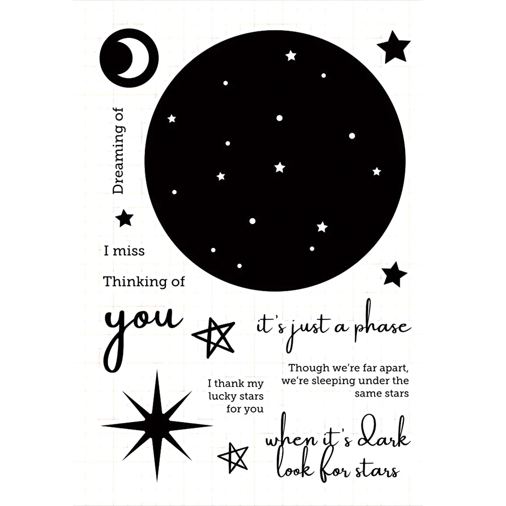 Constellation Transparent Clear Silicone Stamp/Seal for DIY scrapbooking/photo album Decorative clear stamp
Constellation Transparent Clear Silicone Stamp/Seal for DIY scrapbooking/photo album Decorative clear stamp