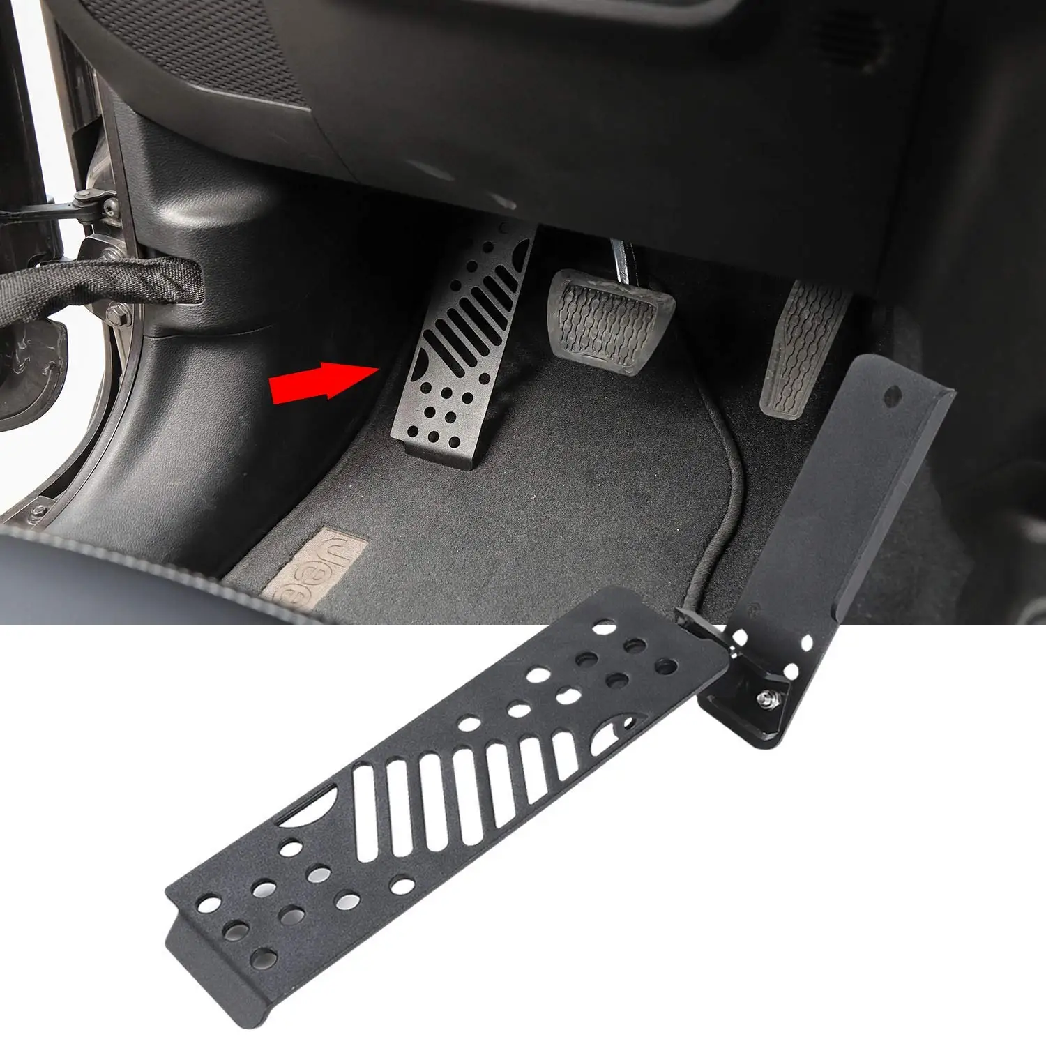Left Foot Rest Pedal Aluminium Alloy Foot Pegs Kick Panel For 2018-2019 Jeep Wrangler Jl And Unlimited
Left Foot Rest Pedal Aluminium Alloy Foot Pegs Kick Panel For 2018-2019 Jeep Wrangler Jl And Unlimited
