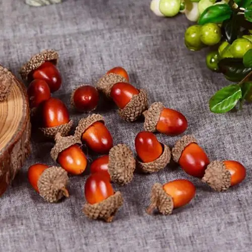 100Pcs Fake Acorn Fake Acorn Decor Fake Acorn Acorn Decor for Festival Christmas
100Pcs Fake Acorn Fake Acorn Decor Fake Acorn Acorn Decor for Festival Christmas