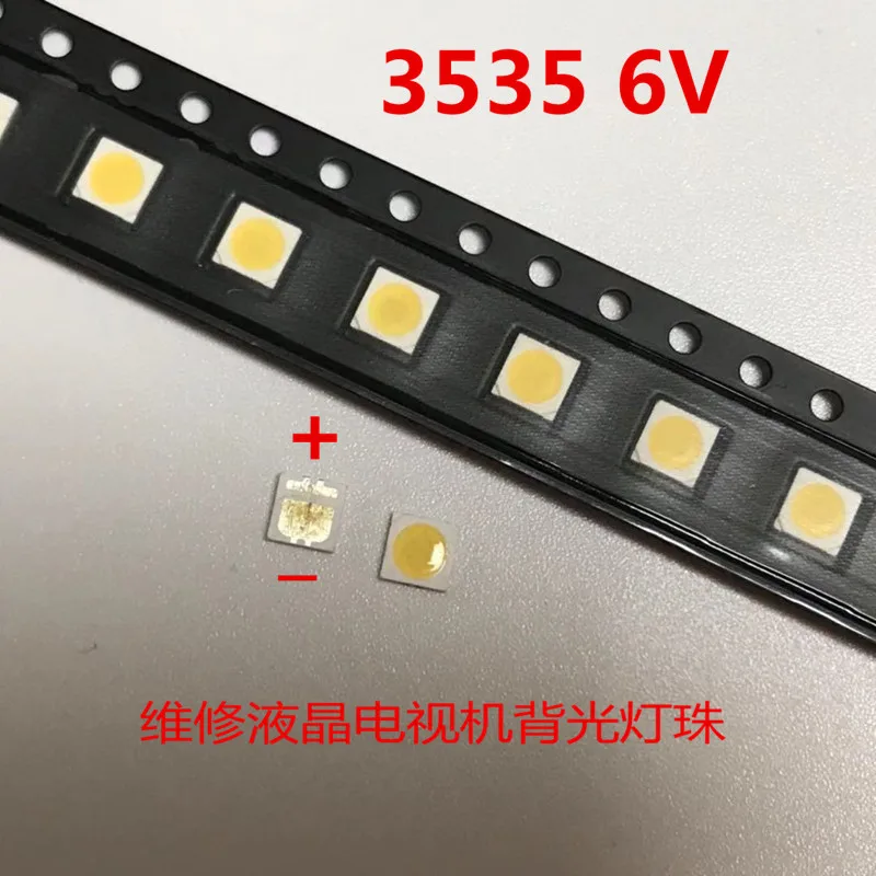 SEOUL 100PCS LED Ad Alta Potenza Retroilluminazione A LED 2 w 3535 6 v bianco Freddo 135LM TV Applicazione SBWVL2S0E
SEOUL 100PCS LED Ad Alta Potenza Retroilluminazione A LED 2 w 3535 6 v bianco Freddo 135LM TV Applicazione SBWVL2S0E