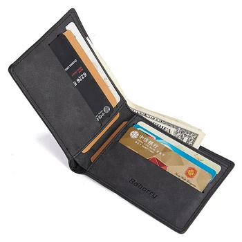Short Wallet for Men Leather PU Dollar Pack Vintage Solid Business Men's Wallets Male Multi Card Casual Purse RFID Protection
Short Wallet for Men Leather PU Dollar Pack Vintage Solid Business Men's Wallets Male Multi Card Casual Purse RFID Protection