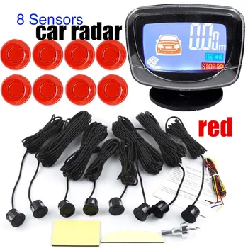 Buzzer LCD monitor 22.5mm 8 Sensors Display Car Reverse Backup Radar Monitor System Parking Sensor Kit 12V
Buzzer LCD monitor 22.5mm 8 Sensors Display Car Reverse Backup Radar Monitor System Parking Sensor Kit 12V