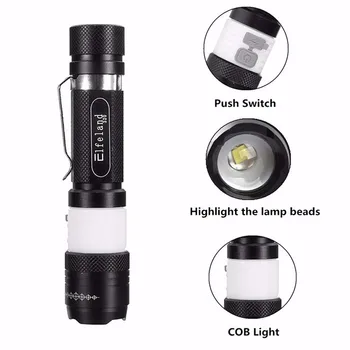 T6 3Modes 2000LM USB Rechargeable Zoomable LED Flashlight Adjustable led light lamp Mini Camping Torch+18650 battery
T6 3Modes 2000LM USB Rechargeable Zoomable LED Flashlight Adjustable led light lamp Mini Camping Torch+18650 battery