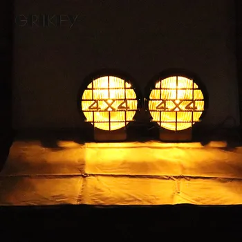 2Pcs 55W Offroad Fog Light Lamp Halogen H3 Bulb 4x4 Spotlights Lights Work Driving Head Lights For Car Off Road SUV
2Pcs 55W Offroad Fog Light Lamp Halogen H3 Bulb 4x4 Spotlights Lights Work Driving Head Lights For Car Off Road SUV