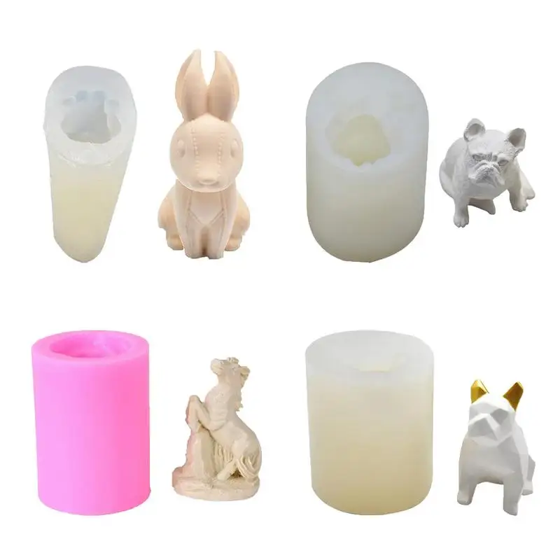 3D DIY Silicone Mold Geometry Animals Dog Horse Aromatherapy Gypsum Car Display Candle Mold Cake Decoration Craft Silicone Mould
3D DIY Silicone Mold Geometry Animals Dog Horse Aromatherapy Gypsum Car Display Candle Mold Cake Decoration Craft Silicone Mould