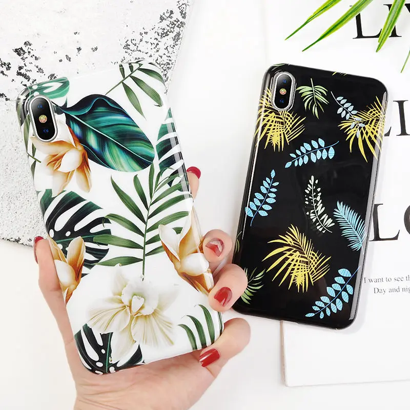 Retro Flower Leaves Case For iPhone X 6 6S 7 8 Plus Soft IMD Cover For iPhone XR XS Max Vintage Green Plants Back Cover Coque
Retro Flower Leaves Case For iPhone X 6 6S 7 8 Plus Soft IMD Cover For iPhone XR XS Max Vintage Green Plants Back Cover Coque