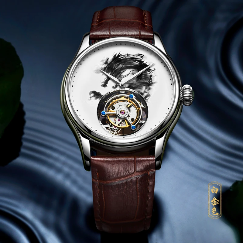 Customized Luxurious Automatic Mechanical Men's Watch Collector's Edition Tourbillon Man Wristwatch Hollow Painting Male Clock
Customized Luxurious Automatic Mechanical Men's Watch Collector's Edition Tourbillon Man Wristwatch Hollow Painting Male Clock