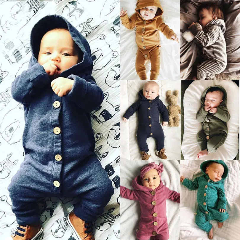2019 Spring Casual Infant Baby Boy Bebe Girl Hooded Romper Kid Outerwear Outfit Jumpsuit Clothes 0-24M
2019 Spring Casual Infant Baby Boy Bebe Girl Hooded Romper Kid Outerwear Outfit Jumpsuit Clothes 0-24M