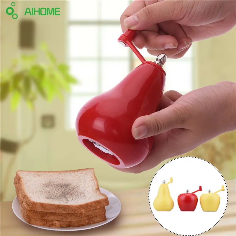 Fruit Shaped Plastic Manual Salt & Pepper Mills Pepper Grinder Seasoning Grinding for Cooking Home Kitchen Tools
Fruit Shaped Plastic Manual Salt & Pepper Mills Pepper Grinder Seasoning Grinding for Cooking Home Kitchen Tools