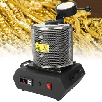 1KG 2KG Electric Melting Furnace Gold Silver Copper Smelter 110V 220V Jewelry Processing Tools Jewelry Making Tool for Jeweler
1KG 2KG Electric Melting Furnace Gold Silver Copper Smelter 110V 220V Jewelry Processing Tools Jewelry Making Tool for Jeweler