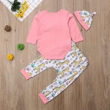 2019 Hot Newborn Baby Girl Boy Romper Tops Jumpsuit+Floral Pant Hat Outfit Clothes Set
2019 Hot Newborn Baby Girl Boy Romper Tops Jumpsuit+Floral Pant Hat Outfit Clothes Set