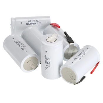 10/20pcs SC Battery 1800mah 1.2V Sub C Ni-CD Rechargeable Batteies for power tools akkumulator screwdrivers electric drill
10/20pcs SC Battery 1800mah 1.2V Sub C Ni-CD Rechargeable Batteies for power tools akkumulator screwdrivers electric drill